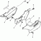TW200EK/TW200EKC БОКОВАЯ КРЫШКА