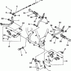 TW200EK/TW200EKC Подножки