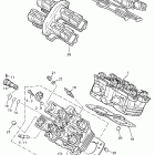 VMX12K V-MAX 1200 ГОЛОВКА ЦИЛИНДРА