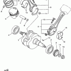 XV1100SKC/XV1100SK/XV1100K/XV1100KC Коленчатый вал и Поршень