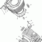 XV1100SKC/XV1100SK/XV1100K/XV1100KC Цилиндр