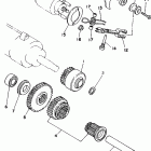 XV1100SKC/XV1100SK/XV1100K/XV1100KC Муфта стартера
