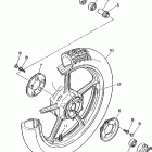XV1100SKC/XV1100SK/XV1100K/XV1100KC Переднее колесо