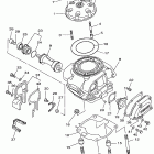 YZ 250 ГОЛОВКА ЦИЛИНДРА
