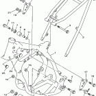YZ125K1 Рама