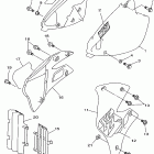 YZ125K1 БОКОВАЯ КРЫШКА
