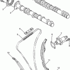 YZF1000RKC/YZF1000RK Цепь механизма газораспределения