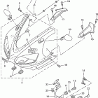 YZF1000RKC/YZF1000RK Обтекатель 1