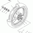 YZF1000RKC/YZF1000RK Переднее колесо