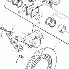 YZF600RK/YZF600RKC Задний тормозной суппорт