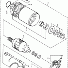 YZF600RK/YZF600RKC ПУСКОВОЙ ЭЛЕКТРОДВИГАТЕЛЬ