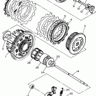 FZR600RJ/FZR600RJC Сцепление