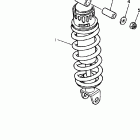 FZR600RJ/FZR600RJC Задняя подвеска