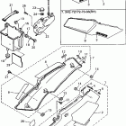 FZR600RJ/FZR600RJC БОКОВАЯ КРЫШКА