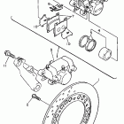 XJ600SJ/XJ600SJC Задний тормозной суппорт