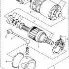 XJ600SJ/XJ600SJC ПУСКОВОЙ ЭЛЕКТРОДВИГАТЕЛЬ
