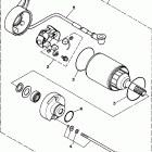 XT225J/XT225JC ПУСКОВОЙ ЭЛЕКТРОДВИГАТЕЛЬ