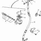 XT225J/XT225JC Главный тормозной цилиндр,передний