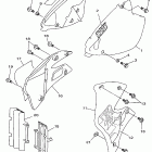 YZ 125 БОКОВАЯ КРЫШКА