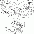 YZ125J1 Бугель (задний рычаг)