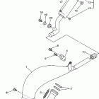 YZ125J1 Выхлопная система