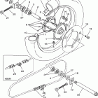YZ125J1 Заднее колесо