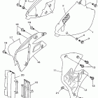 YZ125J1 БОКОВАЯ КРЫШКА