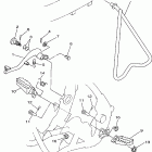 YZ125J1 Подножки