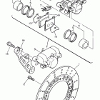 FZR600RHC/FZR600RH Задний тормозной суппорт