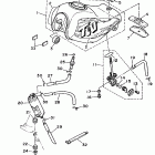 TW 200E Топлевный бак (только шт.Калифорния)