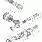 XV1100H Virago 1100 Промежуточный ведущий вал