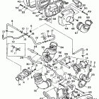XV1100HC/XV1100H/XV1100SHC/XV1100SH Впускная система