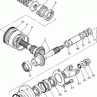 XV1100HC/XV1100H/XV1100SHC/XV1100SH Промежуточный ведущий вал