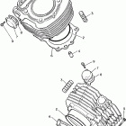 XV1100HC/XV1100H/XV1100SHC/XV1100SH Цилиндр
