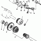 XV1100HC/XV1100H/XV1100SHC/XV1100SH Муфта стартера