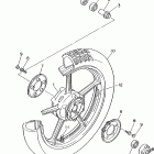 XV1100HC/XV1100H/XV1100SHC/XV1100SH Переднее колесо