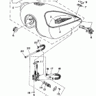 XV750H Virago 750 Fuel tank (non-california)