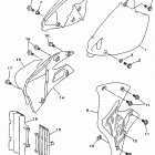 YZ 125 БОКОВАЯ КРЫШКА