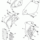 YZ 250 БОКОВАЯ КРЫШКА