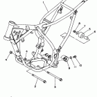YZ 80 Рама