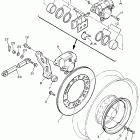 VMX 1200 Задний тормозной суппорт