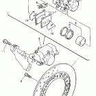 XJ600SG/XJ600SGC Задний тормозной суппорт
