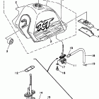 XT 350 ТОПЛИВНЫЙ БАК