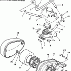XV250GC/XV250G Впускная система