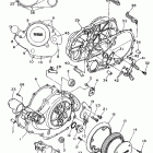 XV750G Virago 750 Крышка картера двигателя