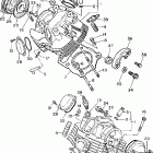 XV750GC/XV750G ГОЛОВКА ЦИЛИНДРА