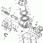 YZ 250 ГОЛОВКА ЦИЛИНДРА