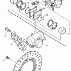 FZR1000 Задний тормозной суппорт