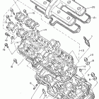 FZR1000 ГОЛОВКА ЦИЛИНДРА