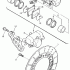 FZR600RFC Задний тормозной суппорт